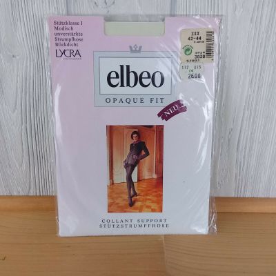 Elbeo Support Class I Light Opaque Support Tights, Ivory Off-White Nylons